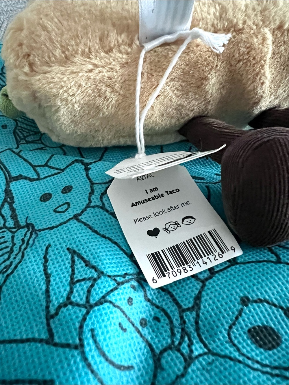Jellycat Amusables Taco - Picture 7 of 7